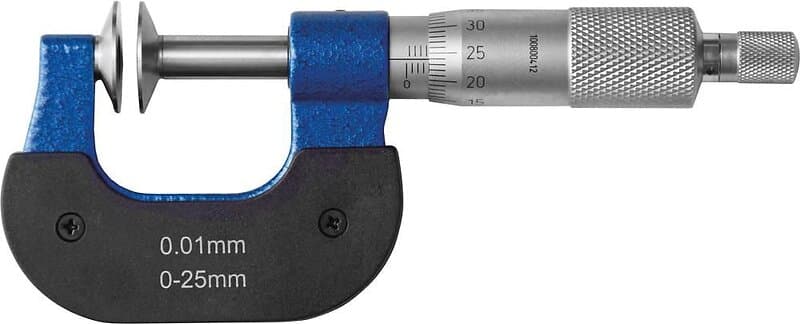 Format Bygelmikrometer med tallriksmätyta 75-100mm
