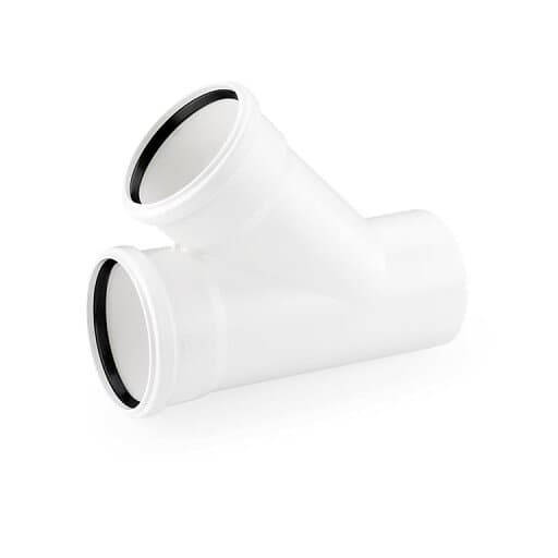 GRENRÖR 90/90 MM 45° RAUPIANO PLUS
