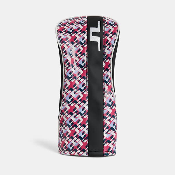Driver Print Club Headcover: JL Micro Bridge Rose Red ONESIZE