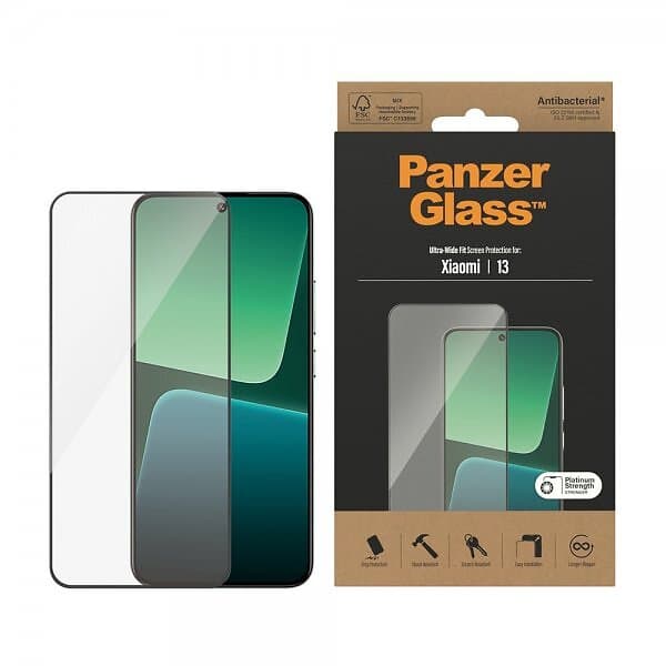 PanzerGlass™ Ultra-Wide Fit Screen Protector for Xiaomi 13