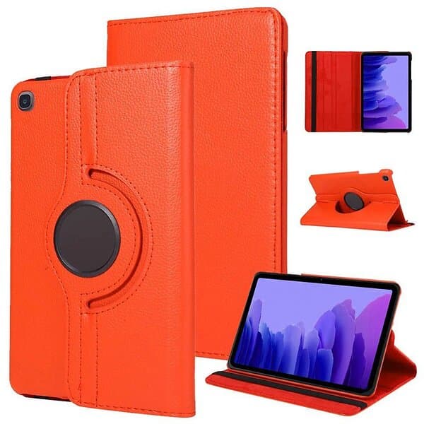 CaseOnline 360° roterbart fodral Samsung Galaxy Tab A7 10,4 Orange