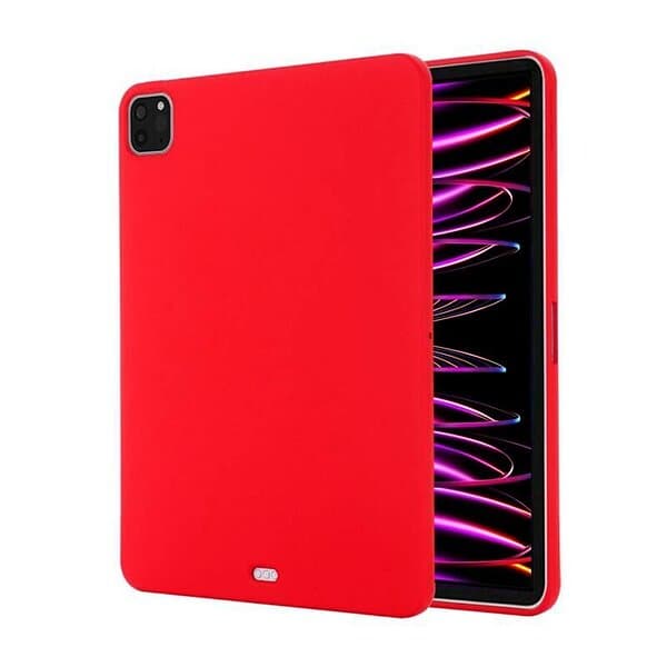 CaseOnline Liquid silikon skal Apple iPad Pro 12,9 (2022) China Red