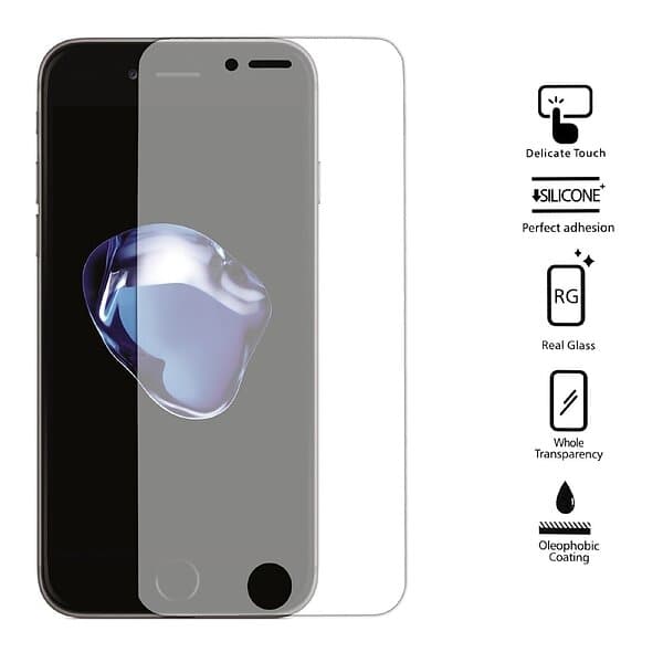 MTK Insynsskydd / Privacy Härdat glas till Iphone 7 Plus