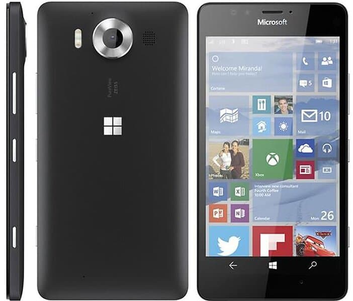 MTK Microsoft Lumia 950 Skärmskydd x2 med putsduk