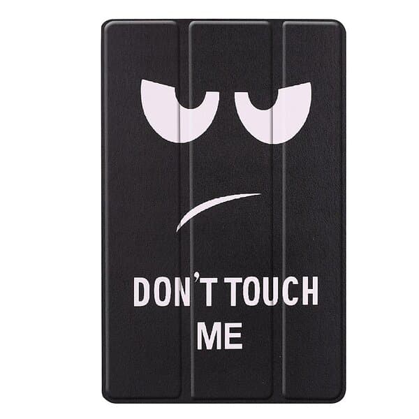 MTK Slim Fit Cover Till Samsung Galaxy Tab A 10,1 2019 Don t touch