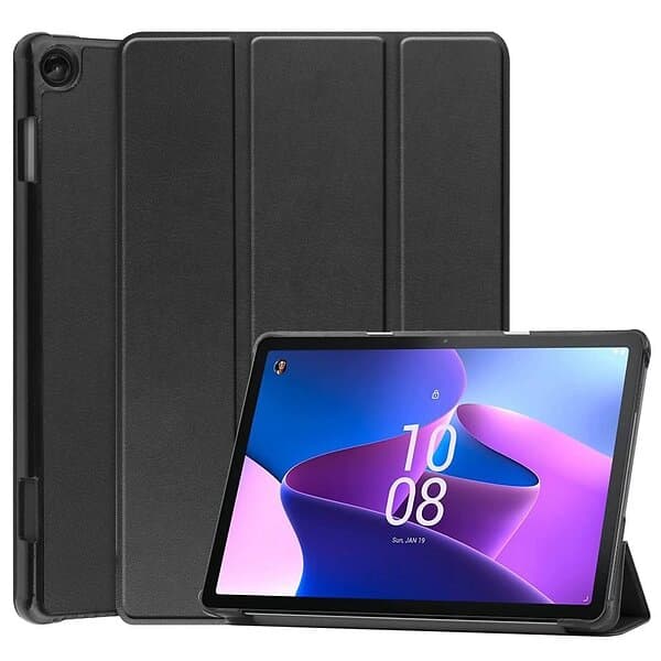 MTK Tri-fold Fodral till Lenovo Tab M10 Gen 3 Svart