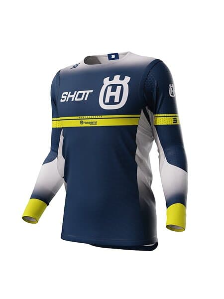 Shot Race Gear Aerolite Crosströja Husqvarna Limited Edition 2024 Blå A07-12A1-A02-08