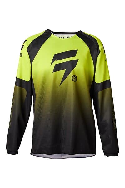 Shift White Label Crosströja Barn Fluo Gul 30059-130-YM