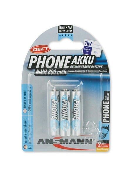 Ansmann batteri x AAA NiMH