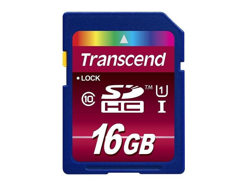 Transcend Ultimate SDHC Class 10 UHS-I U1 16GB