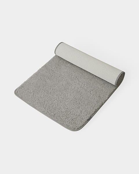 YogiRAJ Yogamatta ull Premium wool mat Grey Natural 90 x 200 cm