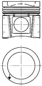 Kolv KOLBENSCHMIDT 40030610