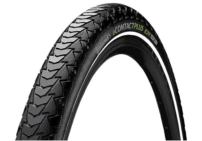 Continental eCONTACT Plus 27,5" Däck Black/Black, 2,2"/55 mm