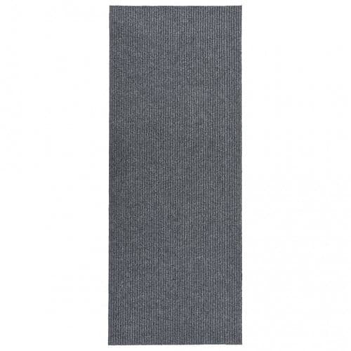 vidaXL Gångmatta 100x300 cm grå
