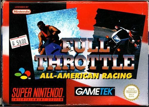 Full Throttle: All-American Racing (SNES)