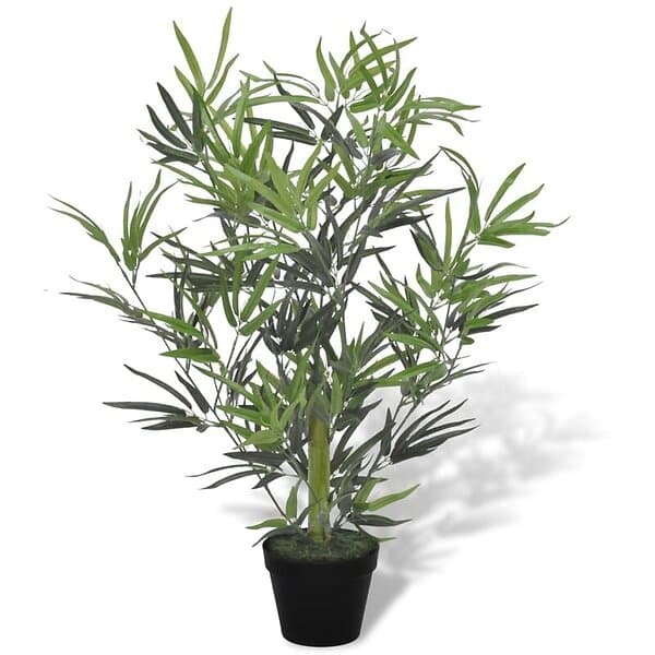 vidaXL Konstväxt bambu med kruka 80 cm 241363