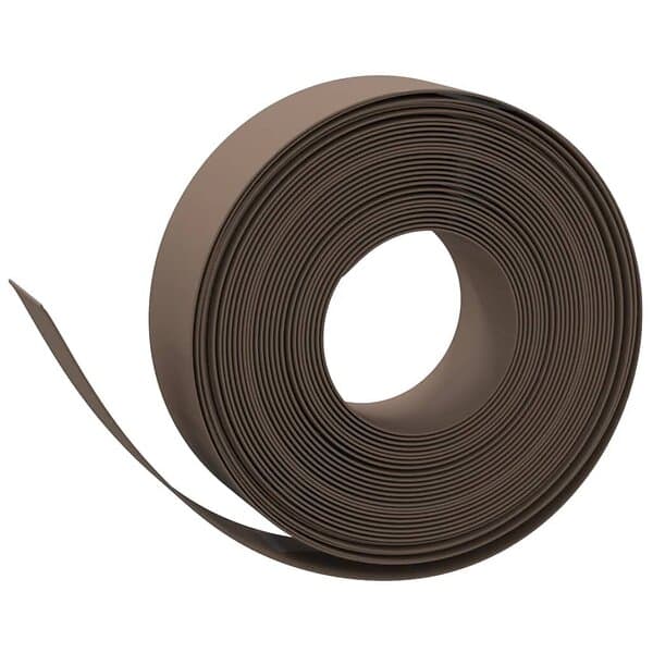 vidaXL Rabattkant brun 10 m 15 cm polyeten 154398