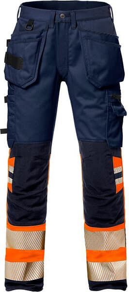 Fristads Byxa Varsel D Kl 1 Or/Marin 40