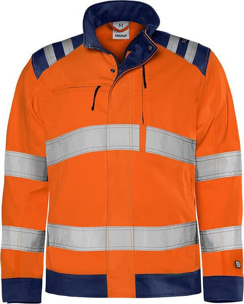 Fristads Green Jacka Varsel Kl 3 Varselorange/Marinblå 3XL