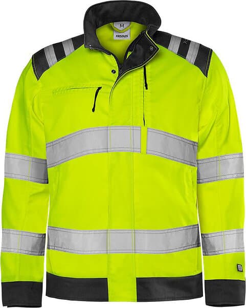 Fristads Green Jacka Varsel Kl 3 Varselgul/Svart 4XL