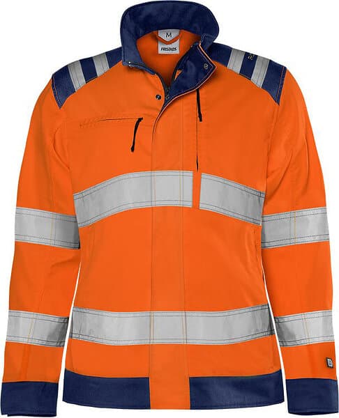 Fristads Green Jacka Varsel Dam Kl 3 Varselorange/Marinblå 3XL