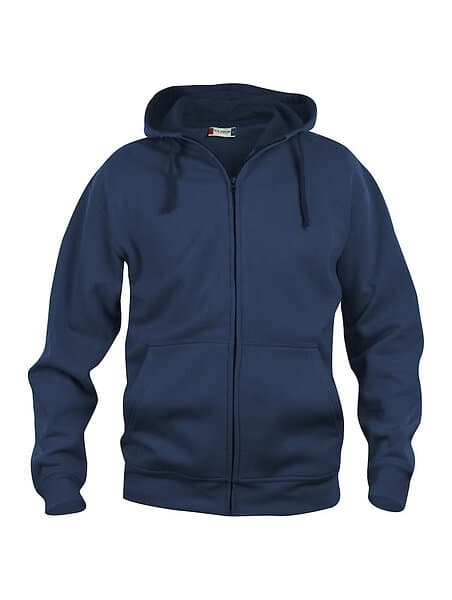 Clique Basic Hoody FZ Herr Mörk Marin M