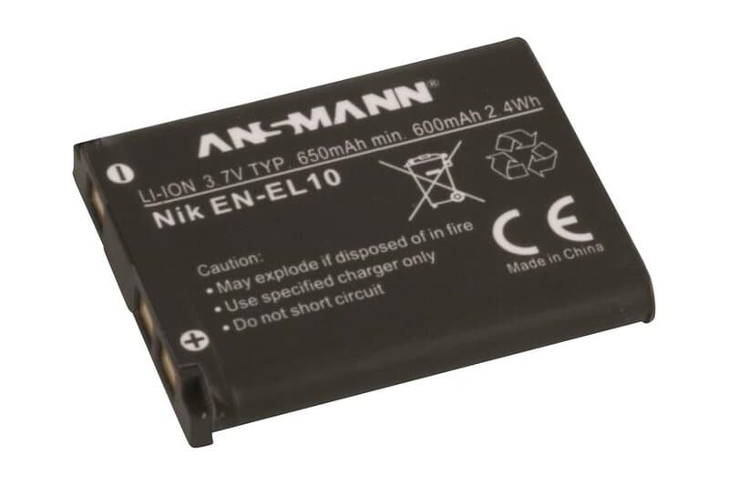 Ansmann A-Nik EN EL 10 batteri Li-Ion