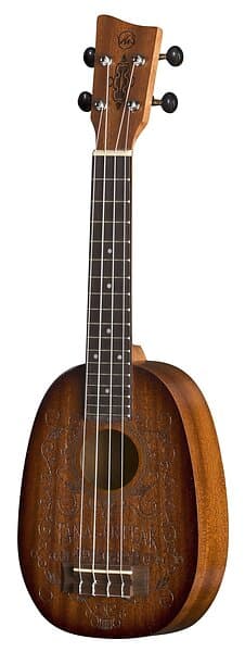 VGS Pineapple Ukulele Manoa K-PA-WHISKY