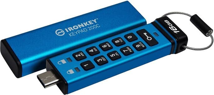Kingston IronKey Keypad 200C 16GB