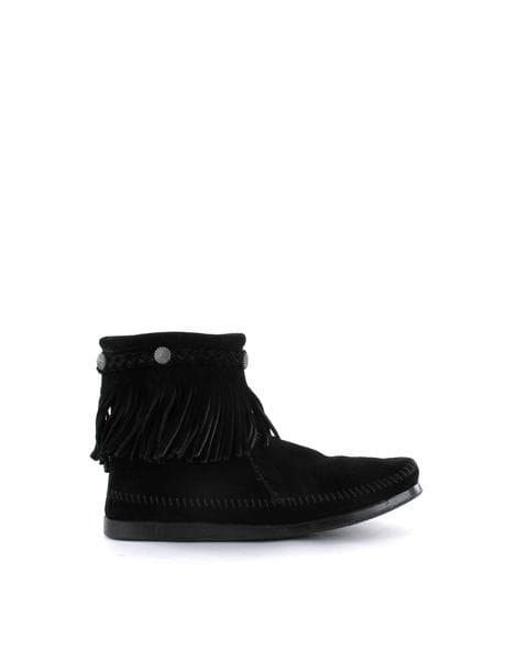 Minnetonka Hi Top Back Zip Boot (Dam)