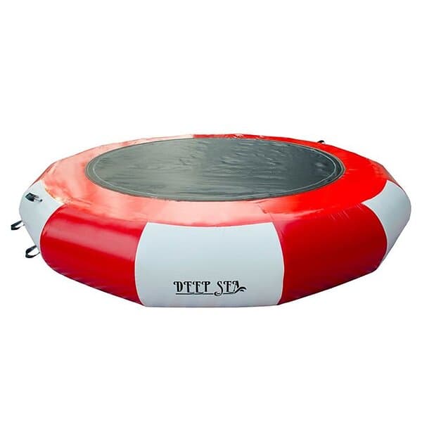 Deep Sea Water Trampoline W. Electric Pump, Vattenstudsmatta 4m