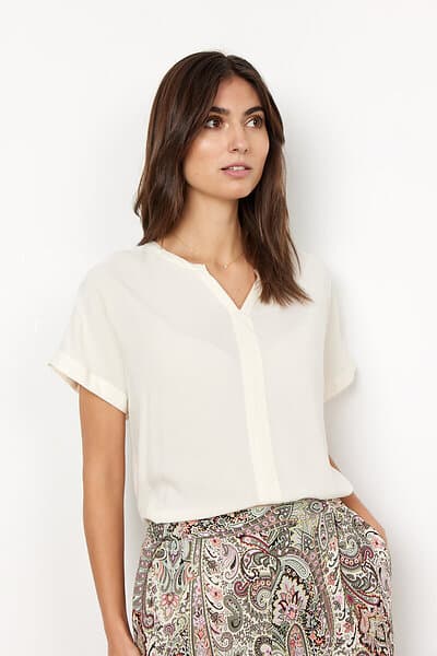 Soyaconcept Radia 9 V-ringad Blus (Dam)