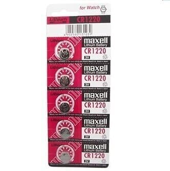 Maxell battery litio cr1220 3v blister*5