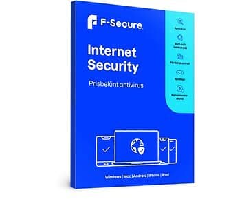 F-Secure Internet Security (1 year, 5 devices