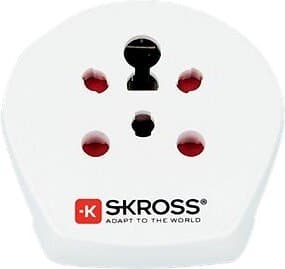 Skross Country Travel Adapter Denmark India Isreal to Europe