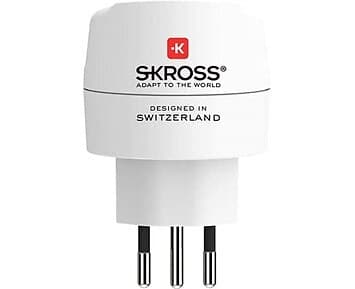 Skross Europe to Switzerland, Italy Brazil