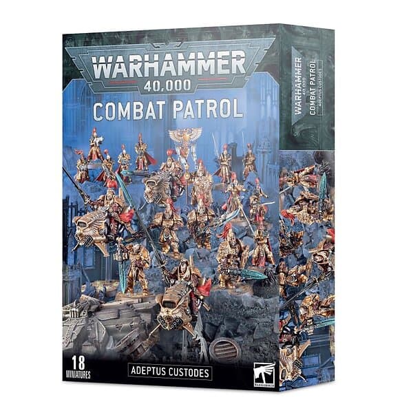 Games Workshop WARHAMMER COMBAT PATROL: ADEPTUS CUSTODES