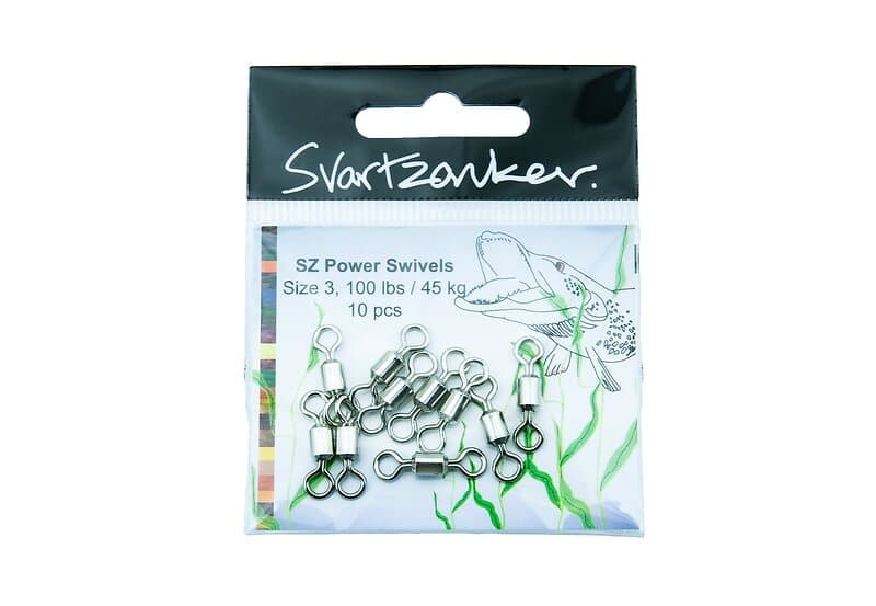 Svartzonker Sweden Power Swivels 10-pack size 3