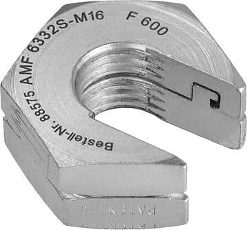 Utan Amf Snabbmutter 6332S FZ M6, fläns