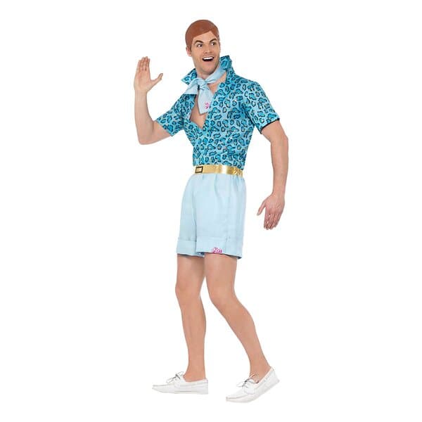 Smiffys Barbie Ken Safari Maskeraddräkt Medium