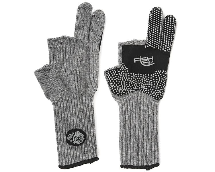 Fish Monkey Bauers Grandma Two Finger Wool Glove