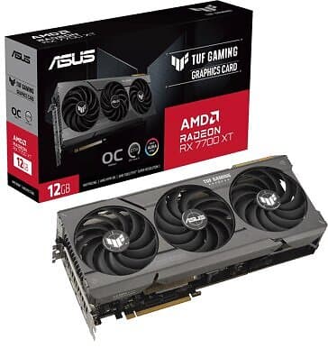 Asus Radeon RX 7700 XT TUF Gaming OC Edition HDMI 3xDP 12GB