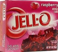 Jell-O Raspberry 85g