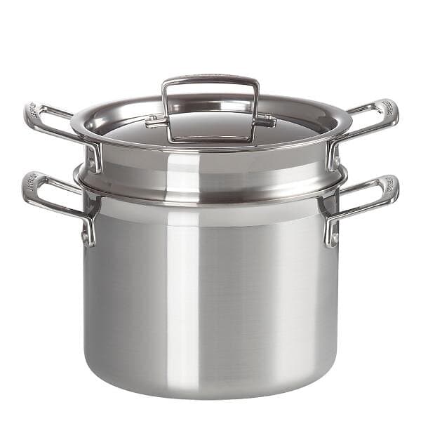 Le Creuset 3Ply Pastagryta med insats 20 cm 5l