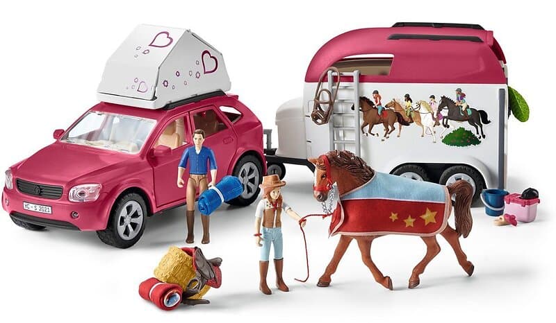 Schleich 42535 Bil Med Hästtransport