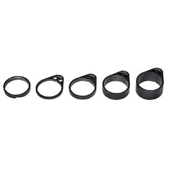 PRO Vibe Spacer Set 1-1/8 Inches Svart 3/5/10/15 mm