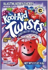 Cherry Kool-Aid Soft Drink Mix Berry