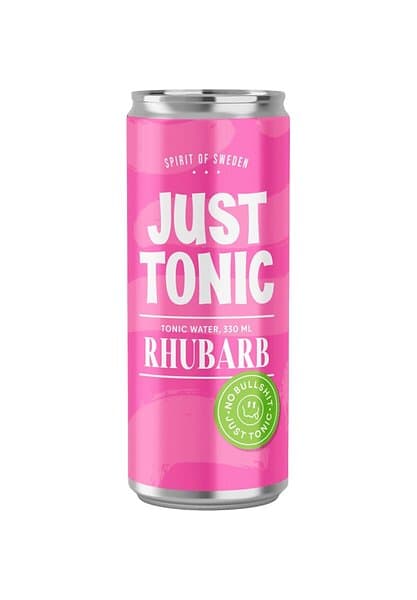 Just Tonic Rabarber 33cl