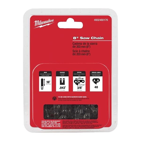 Milwaukee 4932480176 Sågskedja 8"/20 cm