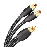 Audioquest Y-Splitter (1M/2F) Y-split/Y-adapter